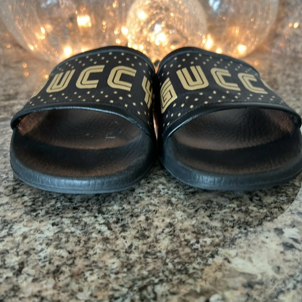 Gucci “Guccy” Sega Stars Slides - Picture 4 of 11